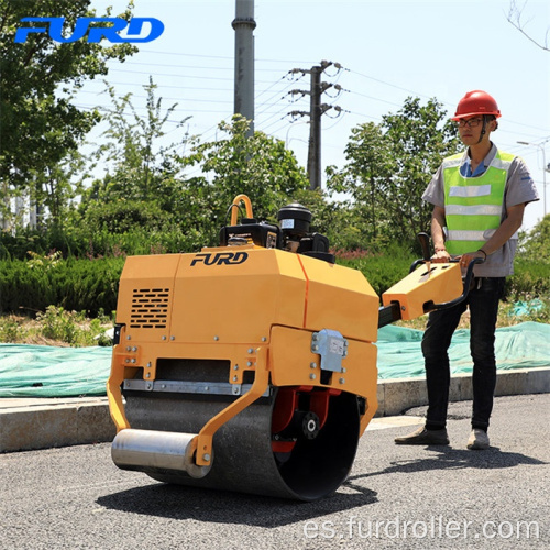 Rodillo de camino de rueda de acero manual hidráulico avanzado con 20KN